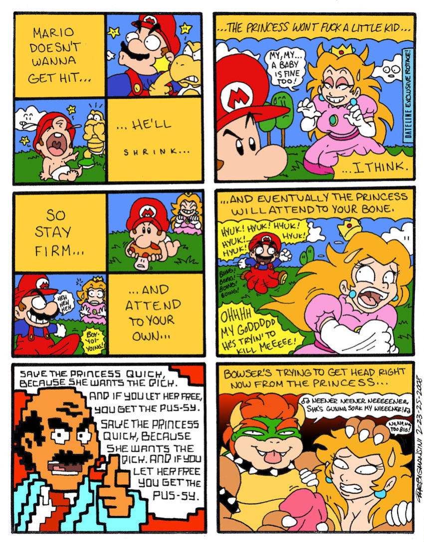 [The Big Mansini] Warp to World 69 (Super Mario Brothers)