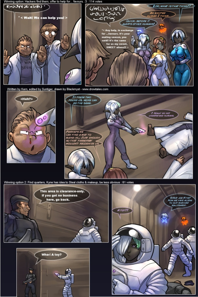 Drowtales: Space Age (Chapter 1)
