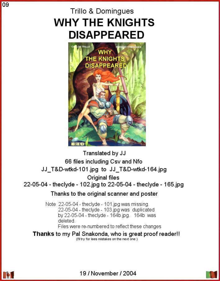 [TRILLO & DOMINGUES] Why The Knights Dissappeared [ENG]