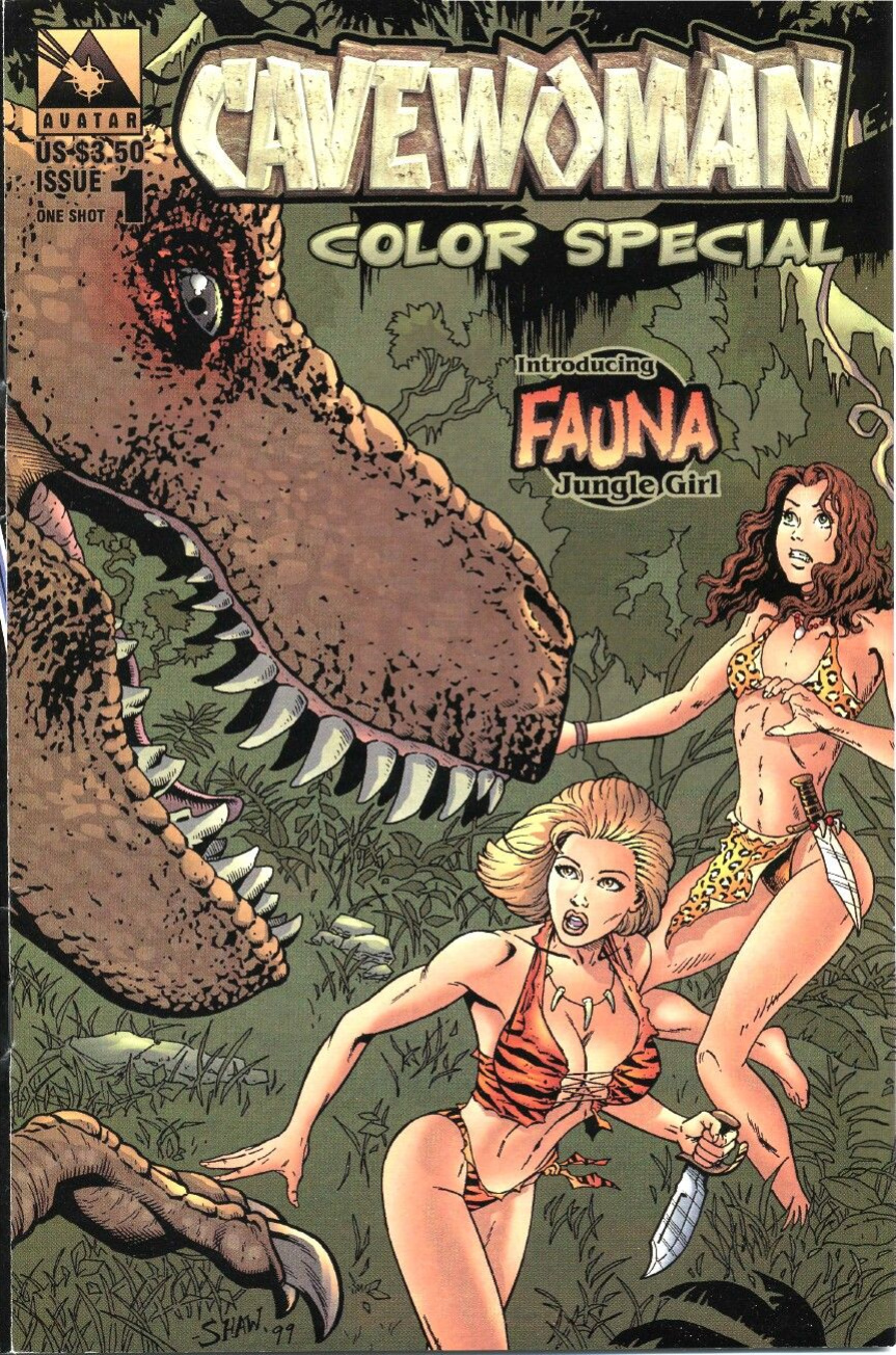 [Budd Root, Sean Shaw] Cavewoman - Color Special #1