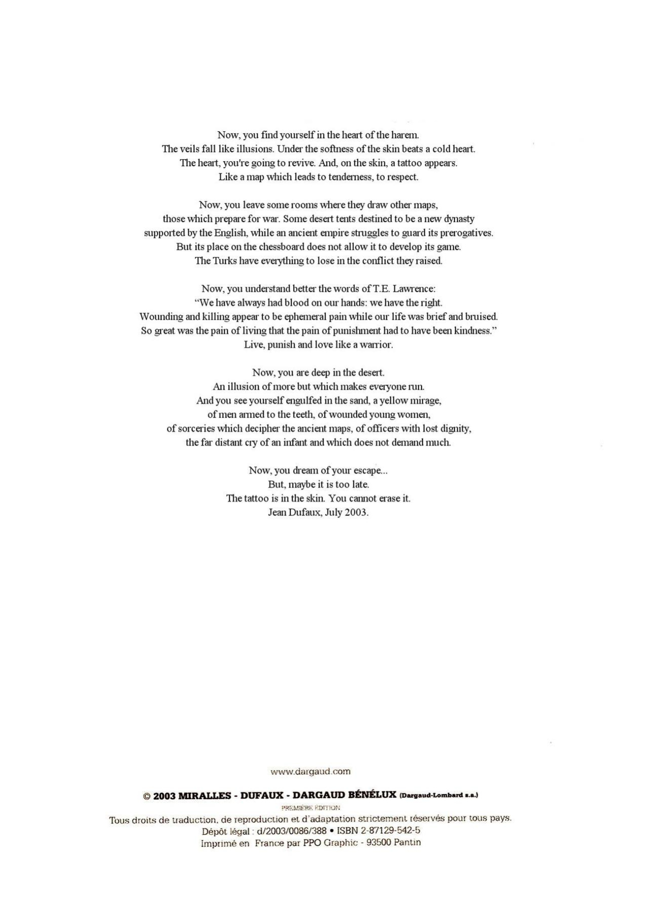 [Ana Miralles] Djinn - Volume #3: The Tattoo