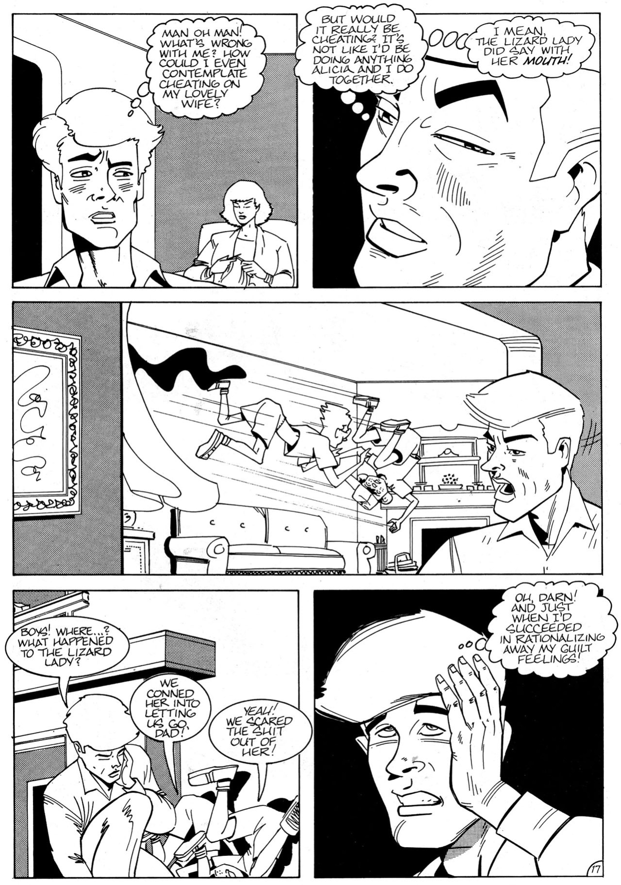 [Marvin Perry Mann] Lizard Lady #2