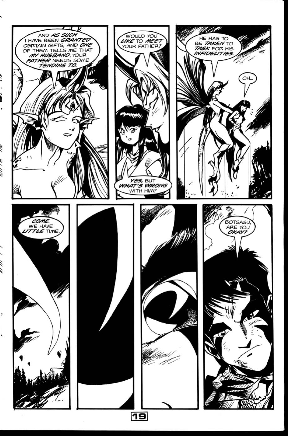 [Matt Lunsford] La Blue Girl Issue 12 (La Blue Girl)