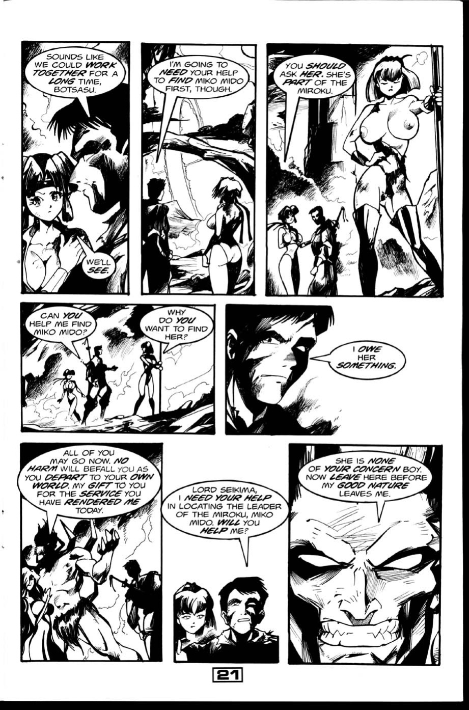 [Matt Lunsford] La Blue Girl Issue 12 (La Blue Girl)