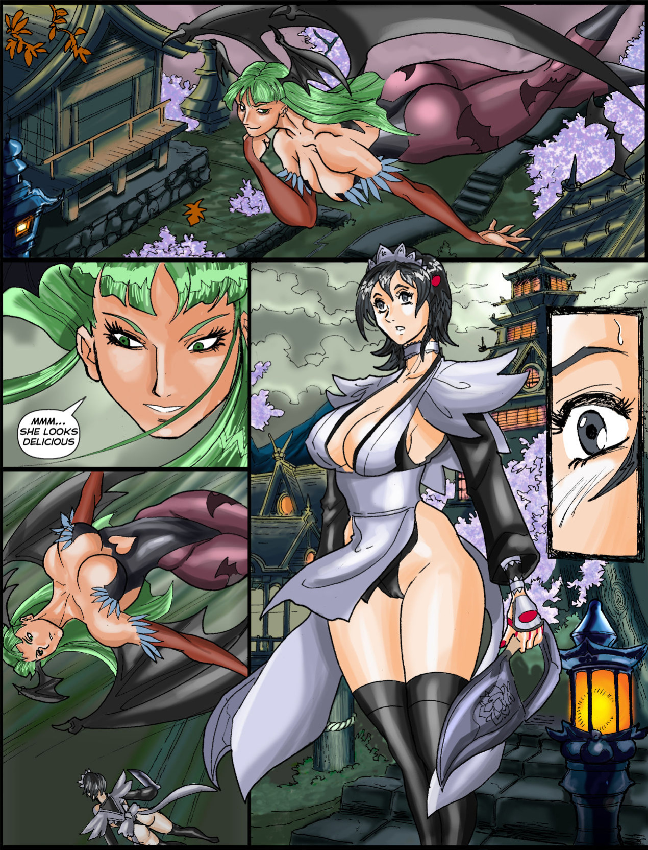 [Harry7mason] Midnight Pleasure (Vampire Savior, Samurai Spirits)