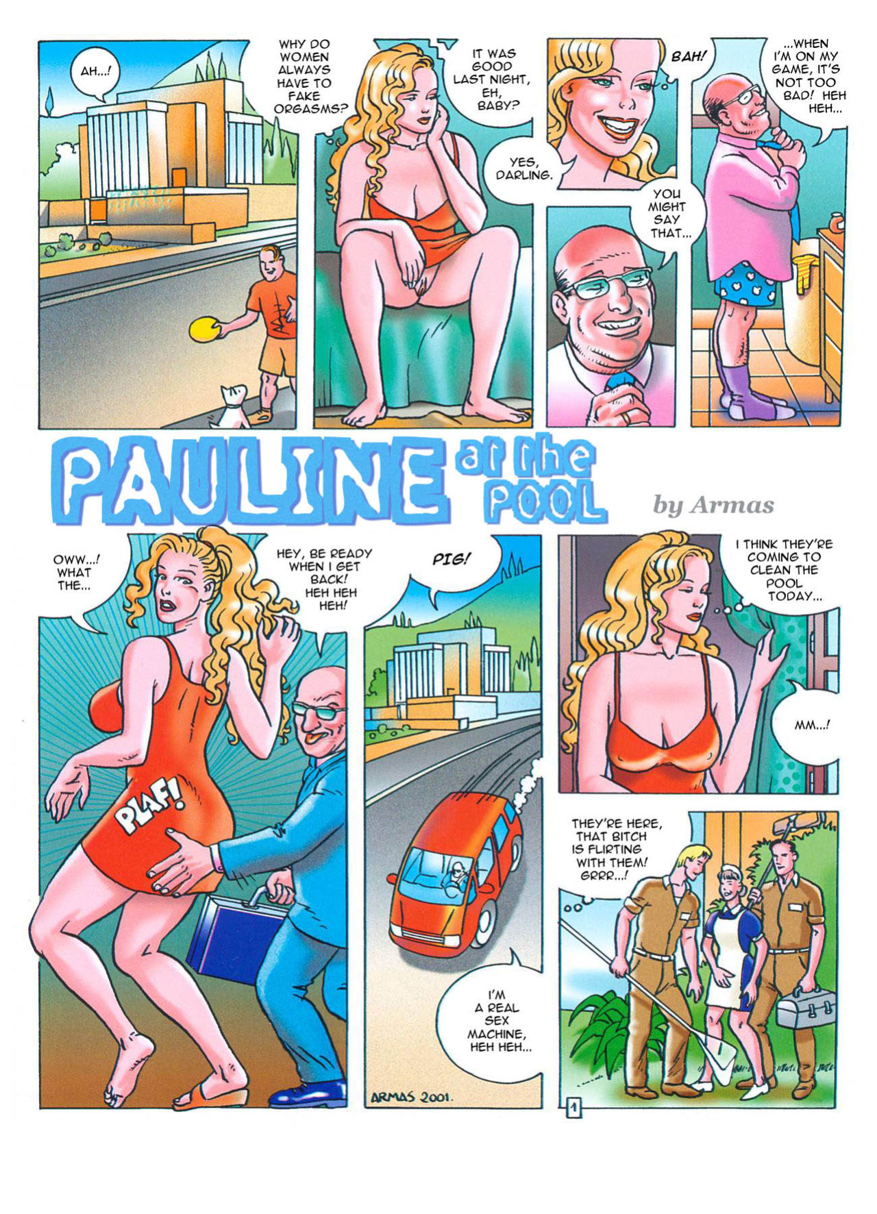 [Armas] Pauline at the Pool