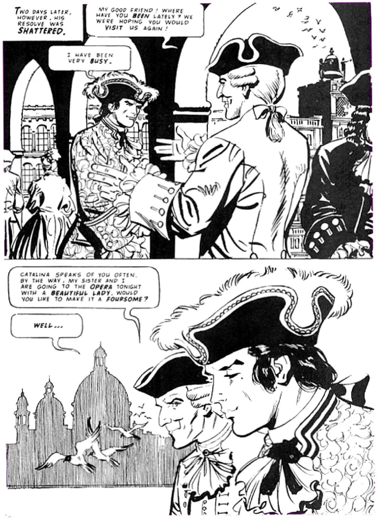[Ricard] Casanova! In Venice!