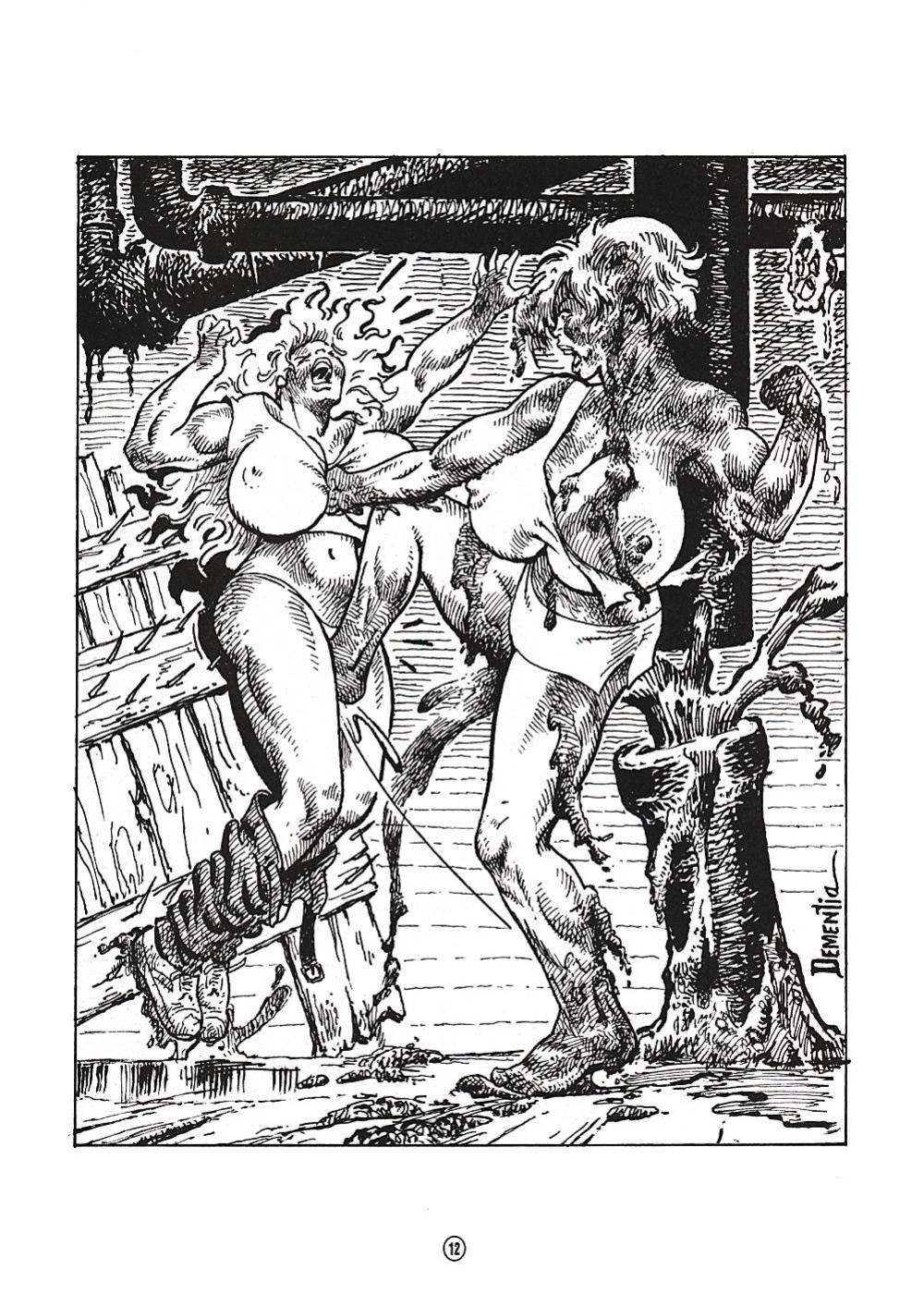 [Dementia] Savage Sewer Sluts #1