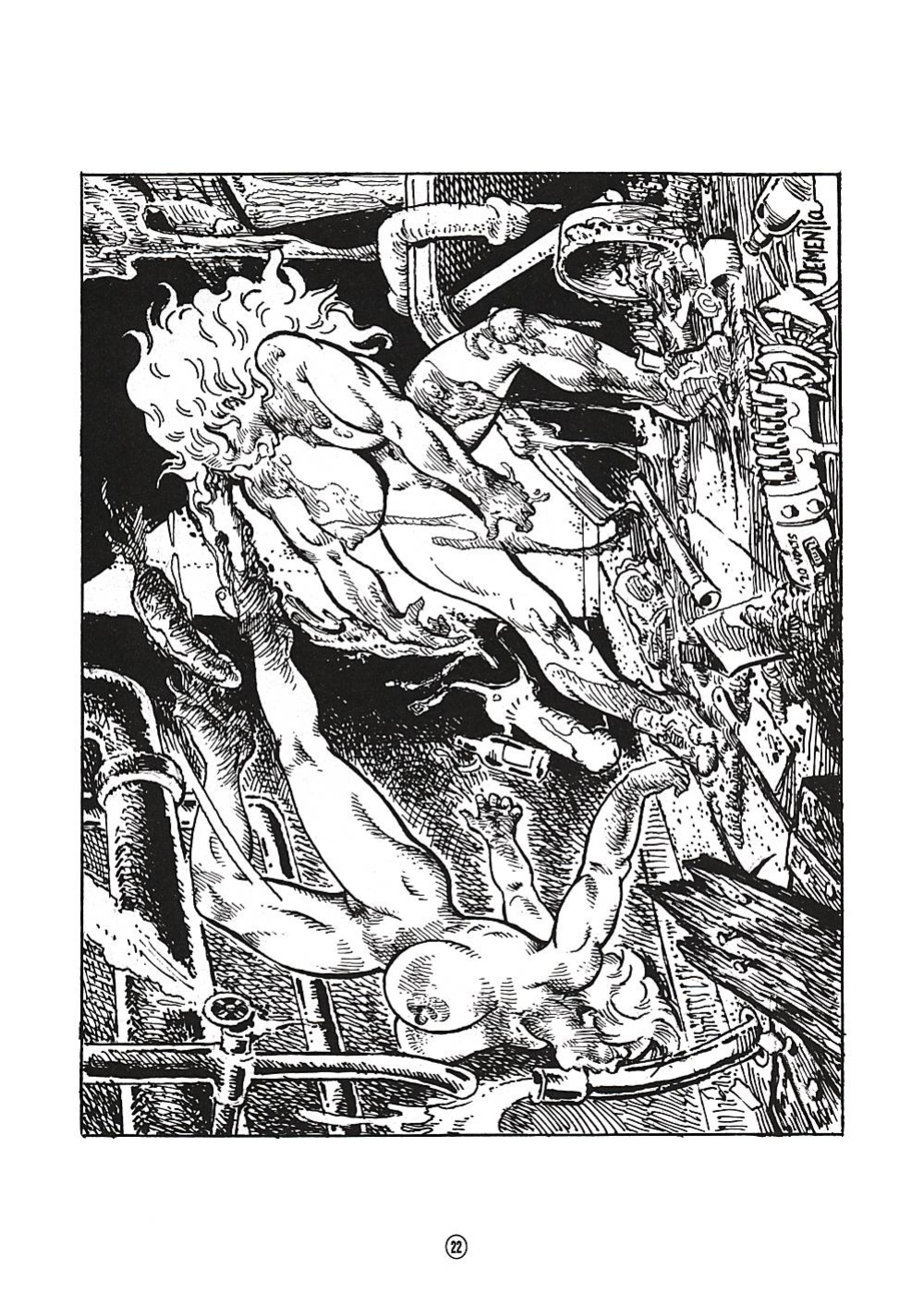 [Dementia] Savage Sewer Sluts #1