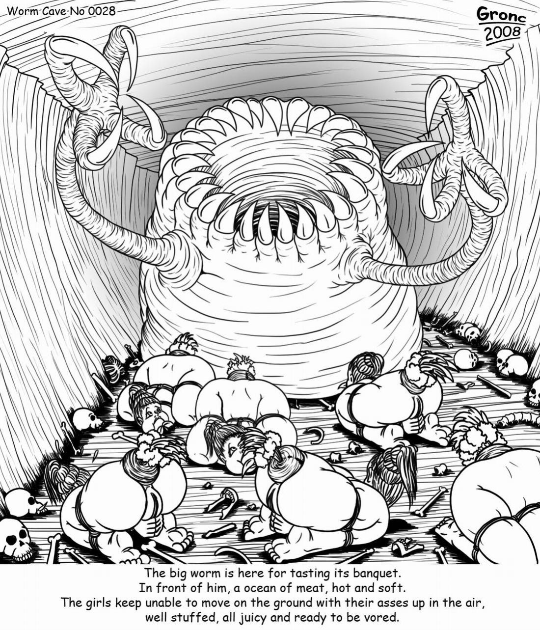 worm cave + bonus