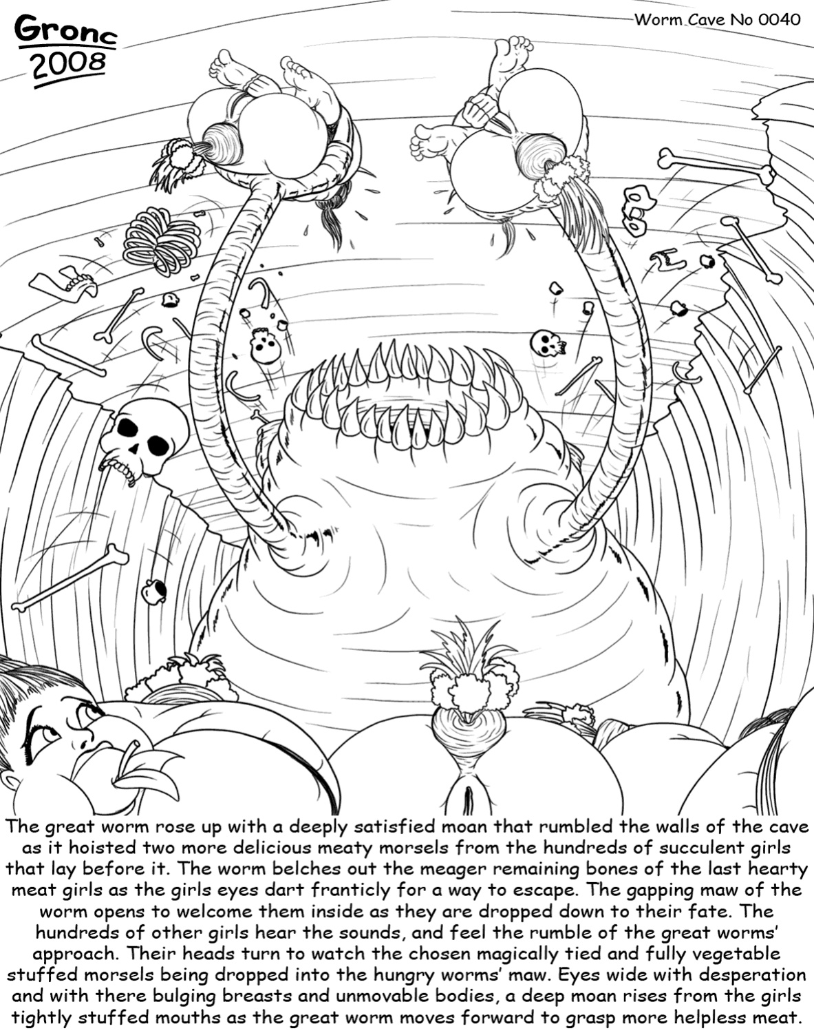 worm cave + bonus