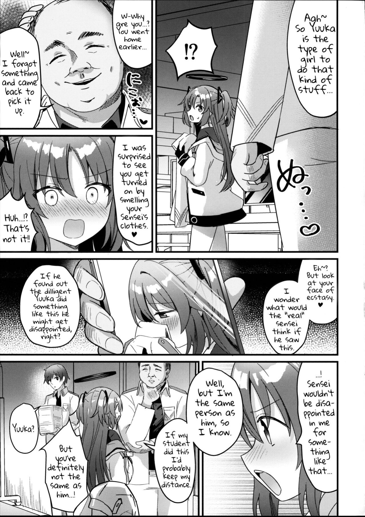 (C102) [Chiukorone (Chiune)] Kimodebu Sugite Kivotos o Horoboshita Sensei ga Bessekaisen no Yuuka o NTR Ryoujoku suru Hon (Blue Archive)