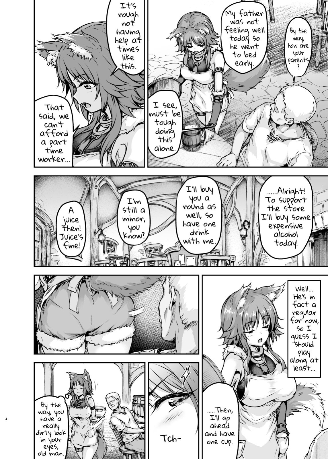 [Sazareito (Ohnaka Ito)] Mesuinu Keiyaku Kairaku Ochi Makoto | Makoto Falls to Pleasure with a Bitch Contract (Princess Connect! Re:Dive)