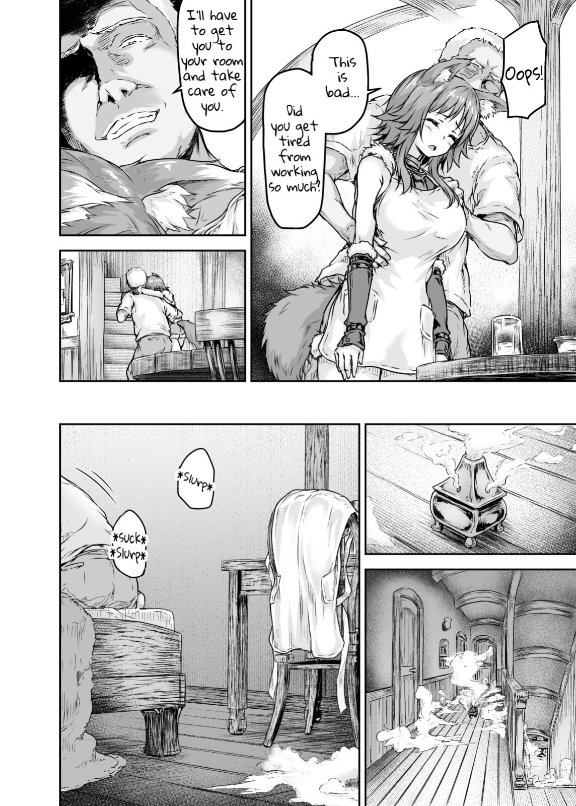 [Sazareito (Ohnaka Ito)] Mesuinu Keiyaku Kairaku Ochi Makoto | Makoto Falls to Pleasure with a Bitch Contract (Princess Connect! Re:Dive)