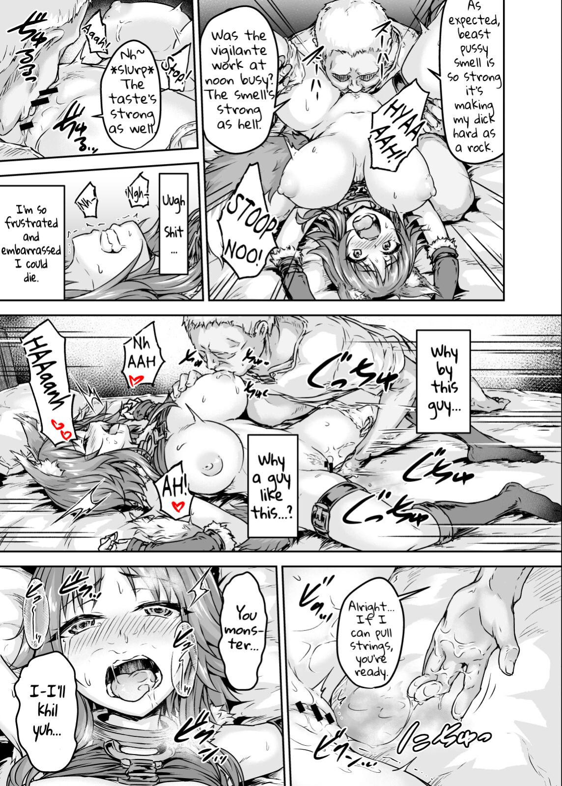 [Sazareito (Ohnaka Ito)] Mesuinu Keiyaku Kairaku Ochi Makoto | Makoto Falls to Pleasure with a Bitch Contract (Princess Connect! Re:Dive)