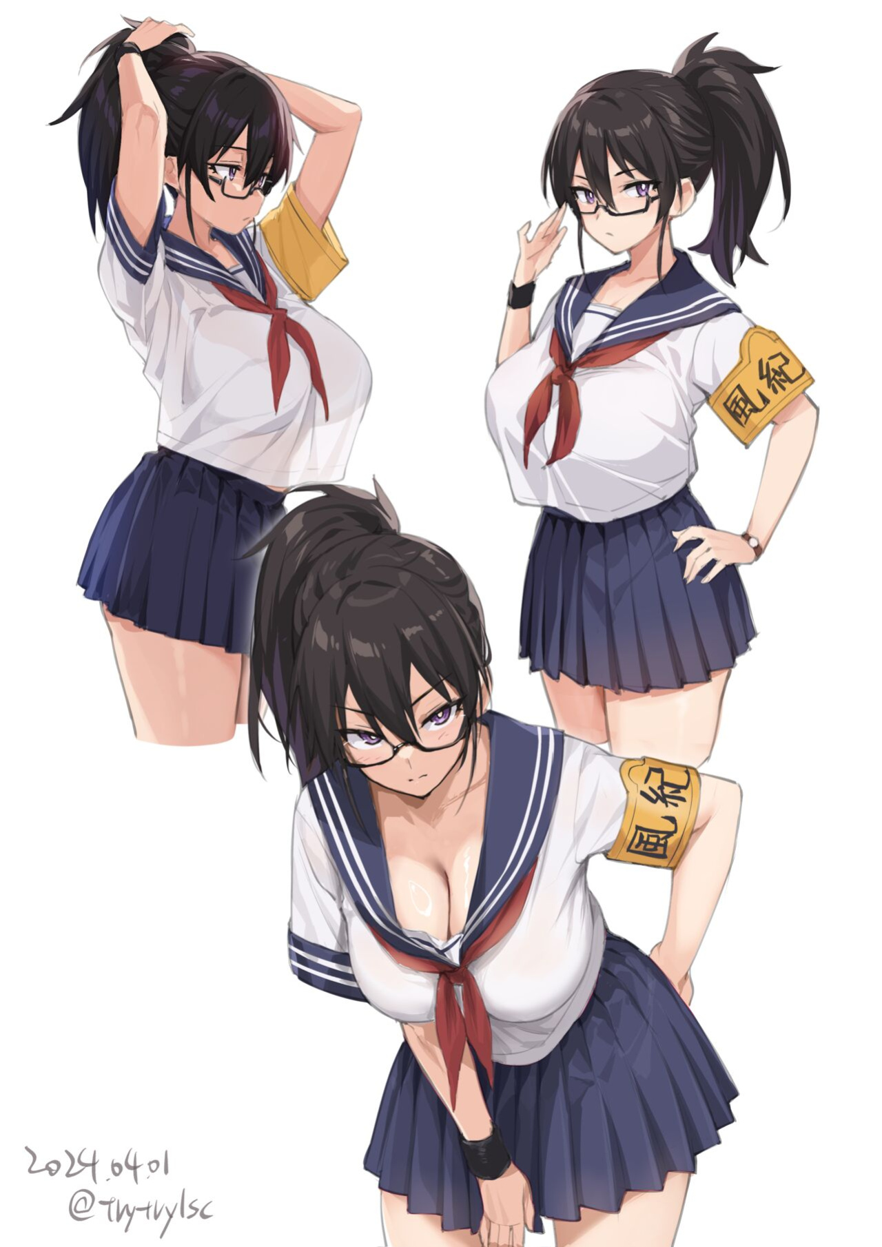 [TRY] Atarashii Fuuki Iinchou ga Kyonyuu Sugiru Ken 2