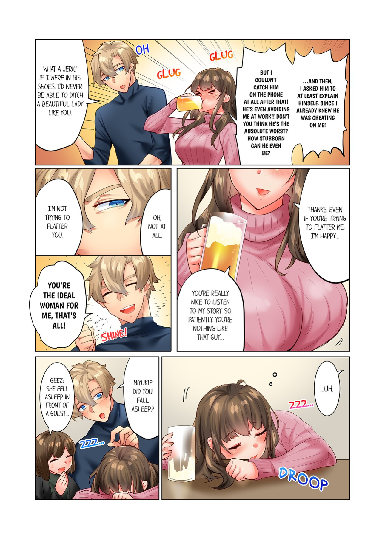 [Yomosugara] Zetsurin Gaikokujin no Yaba Sugiru Netori Kata 〜 Iya to wa Iwasenai , Kikakugai no Wakarase SEX 1-3 | The Incredible Foreigner Who's Into a Crazy Kind of Cuckolding 1-3