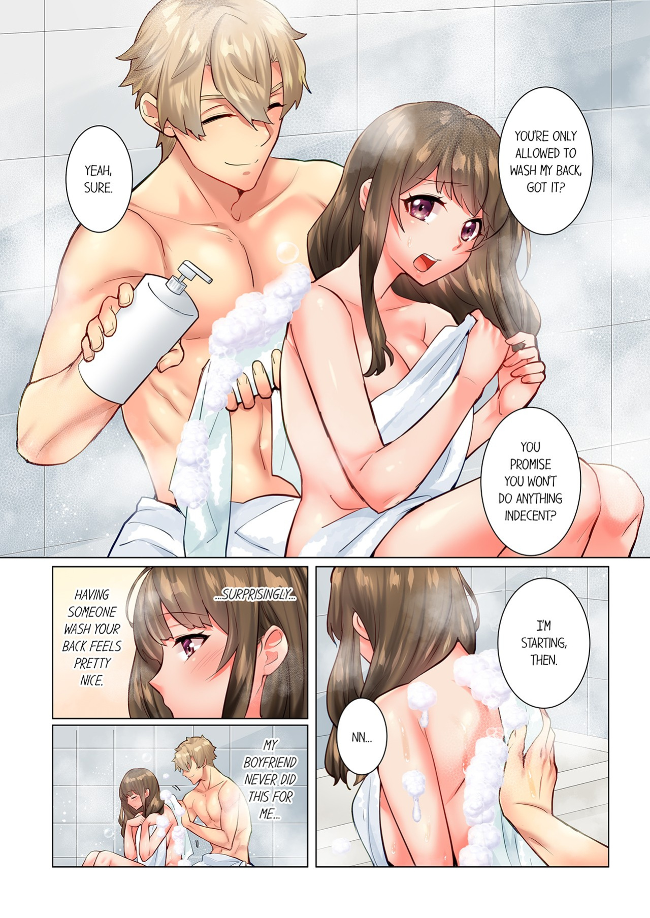 [Yomosugara] Zetsurin Gaikokujin no Yaba Sugiru Netori Kata 〜 Iya to wa Iwasenai , Kikakugai no Wakarase SEX 1-3 | The Incredible Foreigner Who's Into a Crazy Kind of Cuckolding 1-3