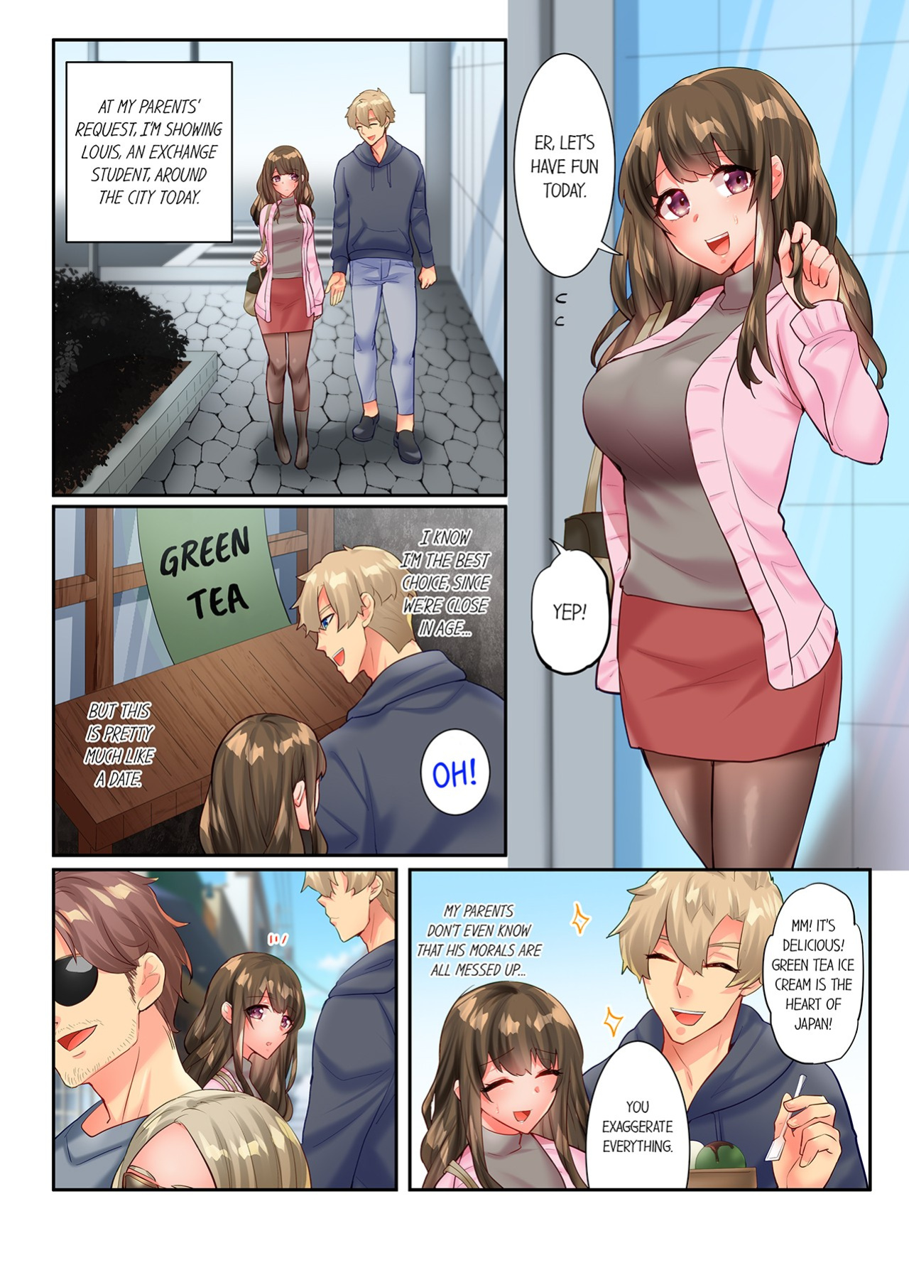 [Yomosugara] Zetsurin Gaikokujin no Yaba Sugiru Netori Kata 〜 Iya to wa Iwasenai , Kikakugai no Wakarase SEX 1-3 | The Incredible Foreigner Who's Into a Crazy Kind of Cuckolding 1-3