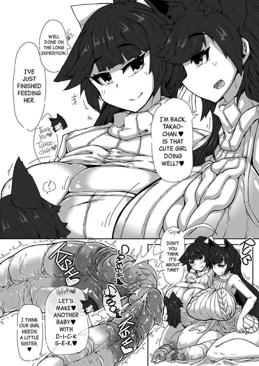 [148bpm (Kanon)] Kansen Hentai Ninshin Report | Warships' Modified-body Pregnancy Report (Azur Lane) [Black Grimoires]