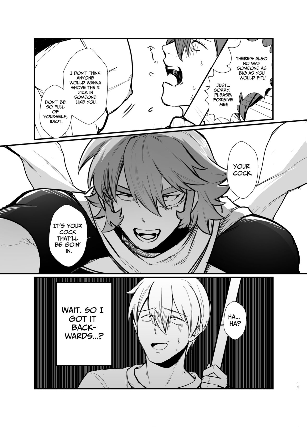 [happyhappy-unicornfarm (Tadano)] Who'd Have Thought The Strongest Man Would Get His Pussy Ploughed...