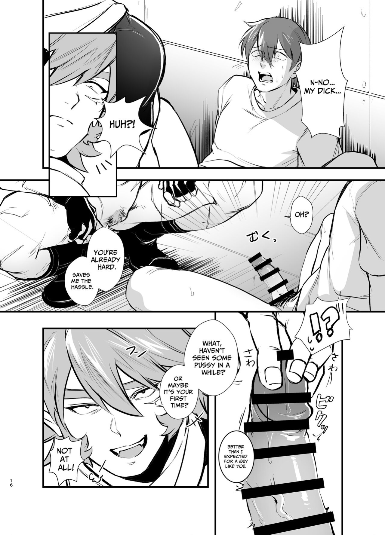 [happyhappy-unicornfarm (Tadano)] Who'd Have Thought The Strongest Man Would Get His Pussy Ploughed...