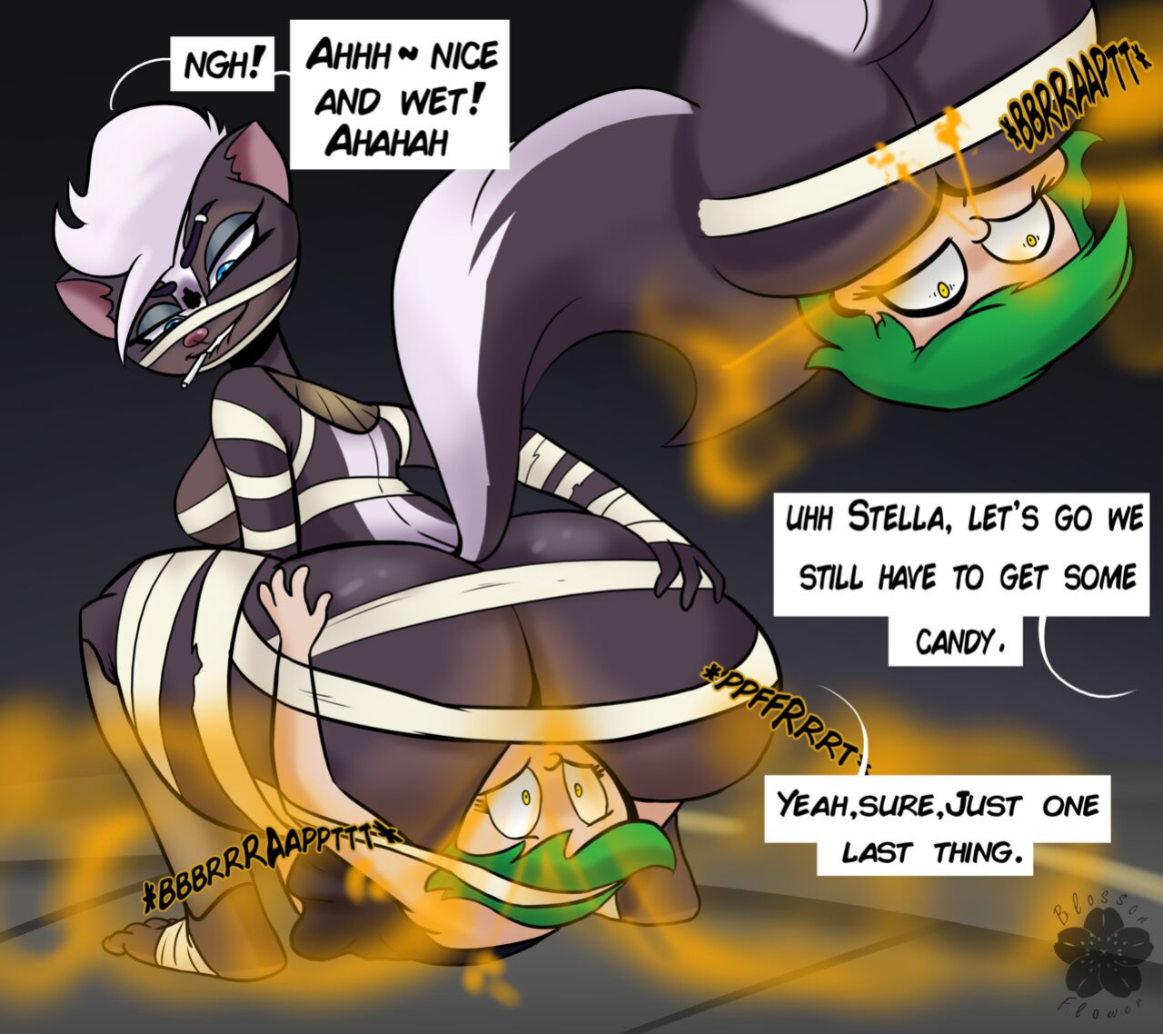 [BlossonFlower] Chilly and Stella Go Trick or Treating + Extra