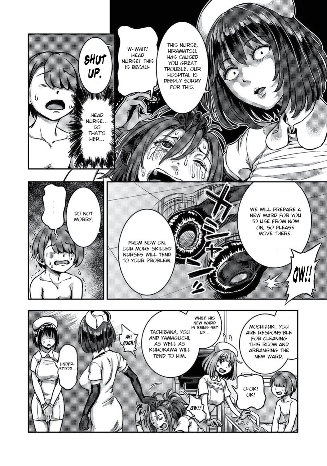 [Kameyama Shiruko] Sakusei Byoutou ~Seikaku Saiaku no Nurse shika Inai Byouin de Shasei Kanri Seikatsu~ Ch. 5.5 | Life in a Hospital With Only the Worst Nurses! Ch. 5.5 (COMIC Ananga Ranga Vol. 76) [nudgenudge]