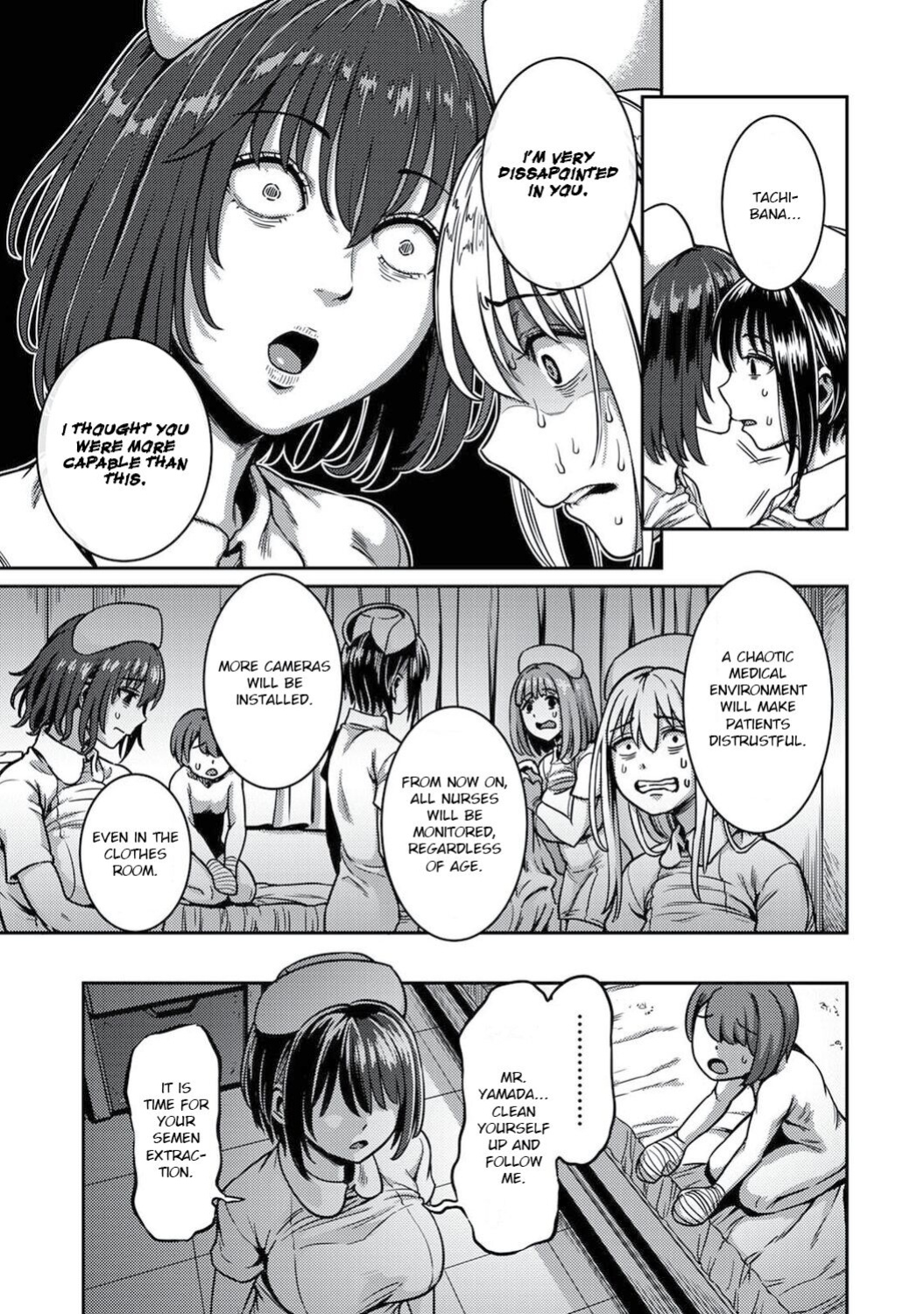 [Kameyama Shiruko] Sakusei Byoutou ~Seikaku Saiaku no Nurse shika Inai Byouin de Shasei Kanri Seikatsu~ Ch. 5.5 | Life in a Hospital With Only the Worst Nurses! Ch. 5.5 (COMIC Ananga Ranga Vol. 76) [nudgenudge]