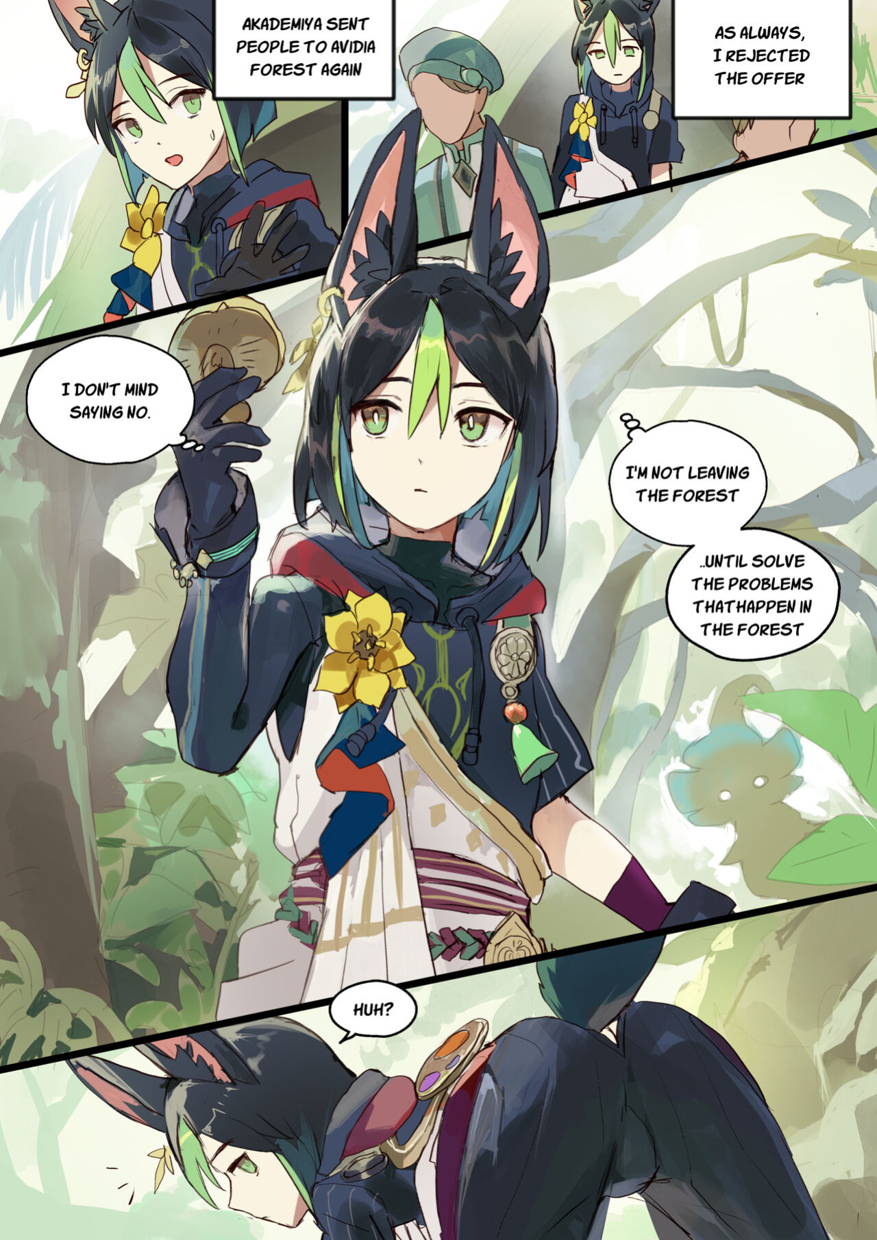 [Takk] Mori Patrol Tighnari [FULL Pages][10p]