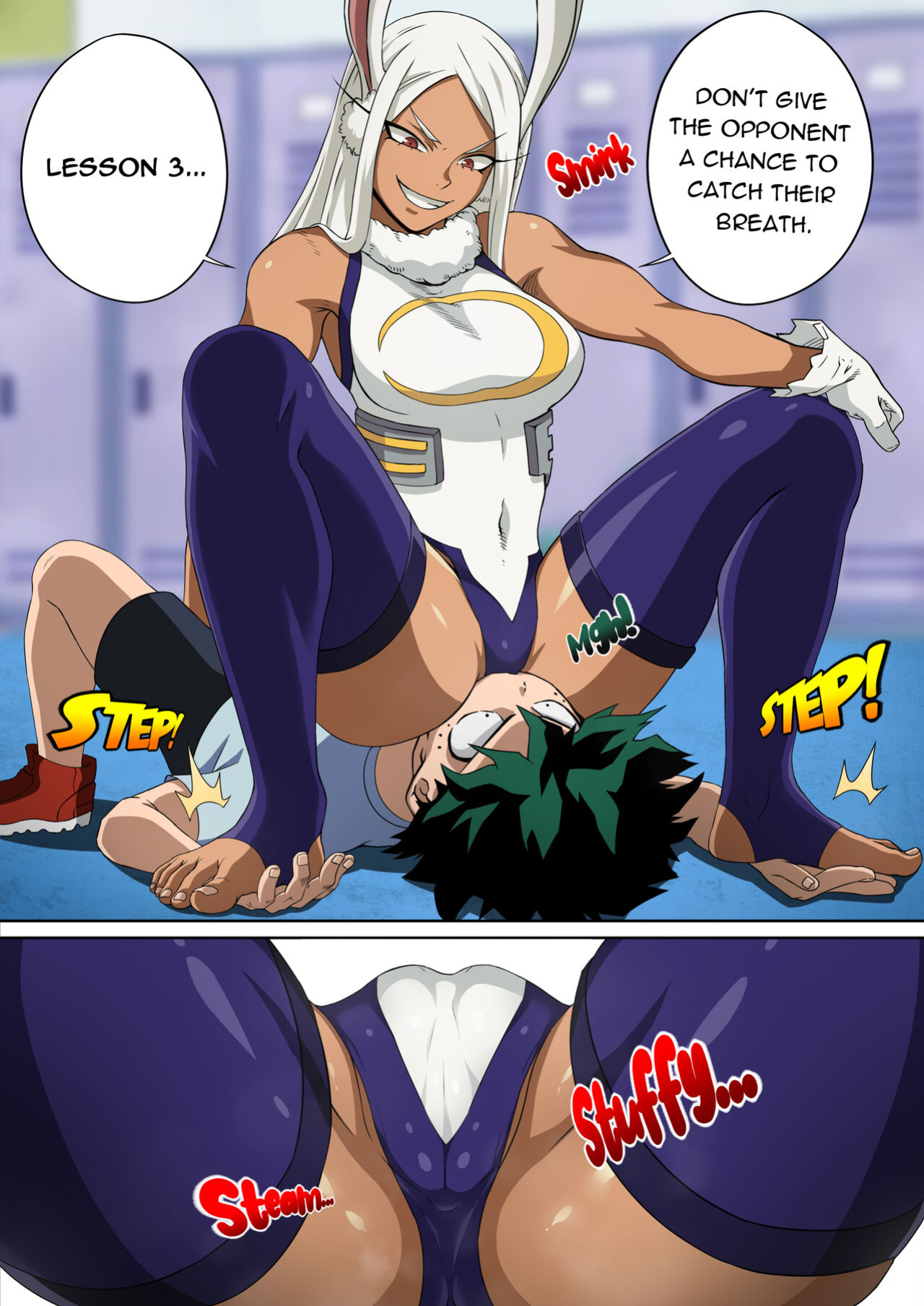 [Foot Croft] Mirko's special training (My Hero Academia) [Uncensored]