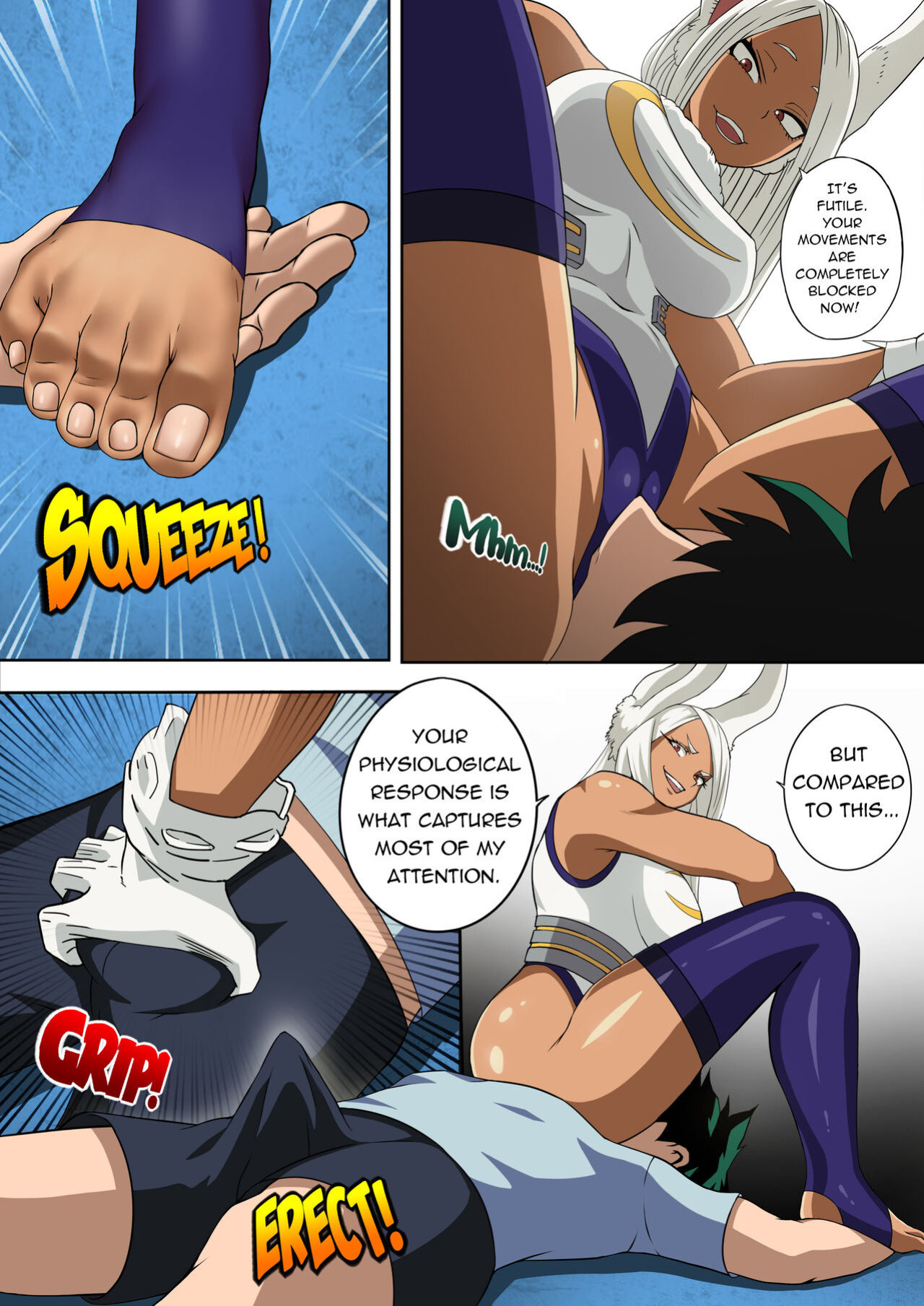 [Foot Croft] Mirko's special training (My Hero Academia) [Uncensored]