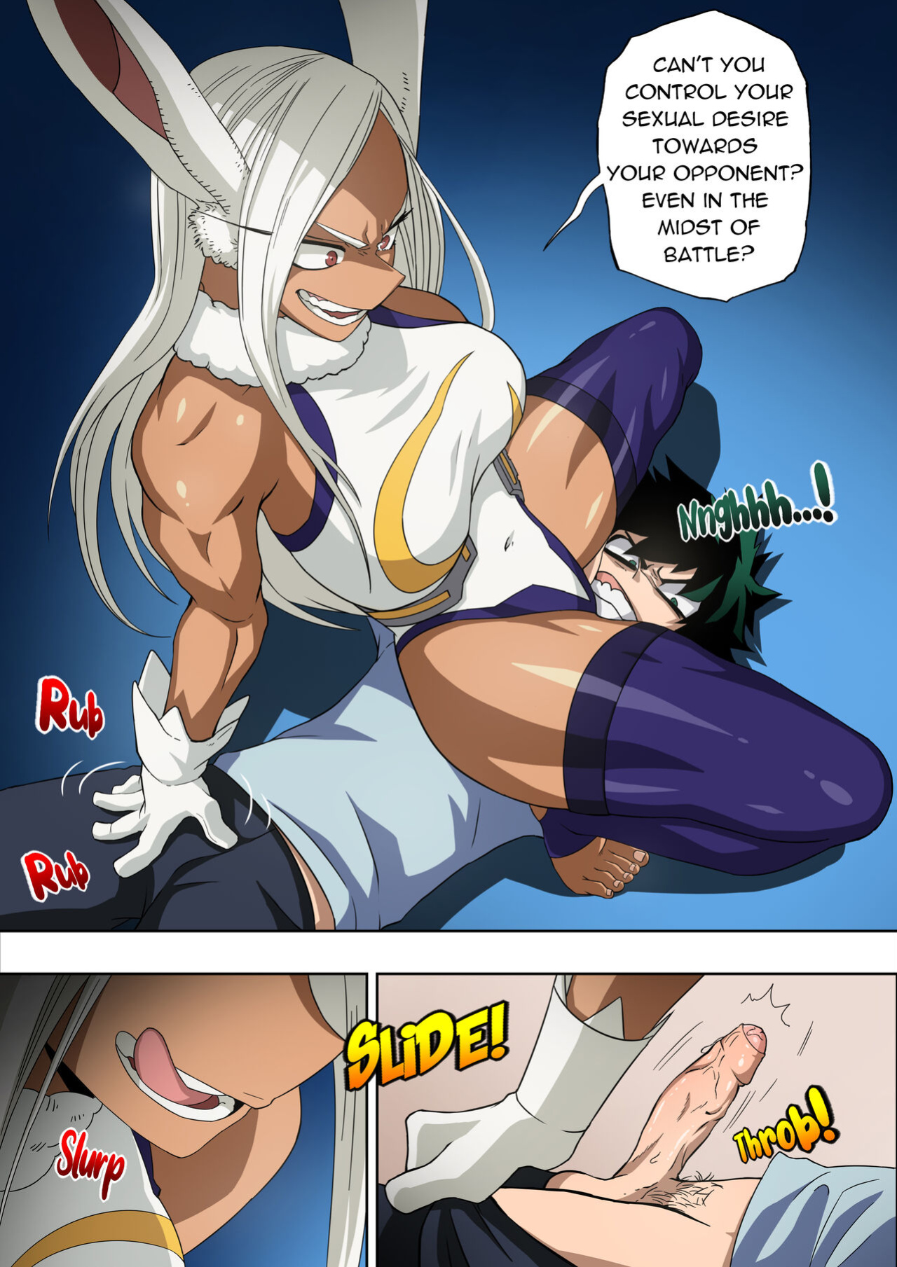 [Foot Croft] Mirko's special training (My Hero Academia) [Uncensored]
