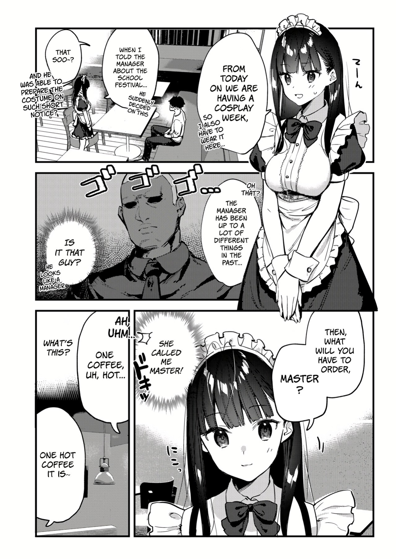 [08BASE (Tohyama eight)] Suki na Ko no Beit Saki ga H na Service o Shiteiru 3 | My favorite girl's part-time job offers "H services" to regular customers 3 [Platinum Crown]