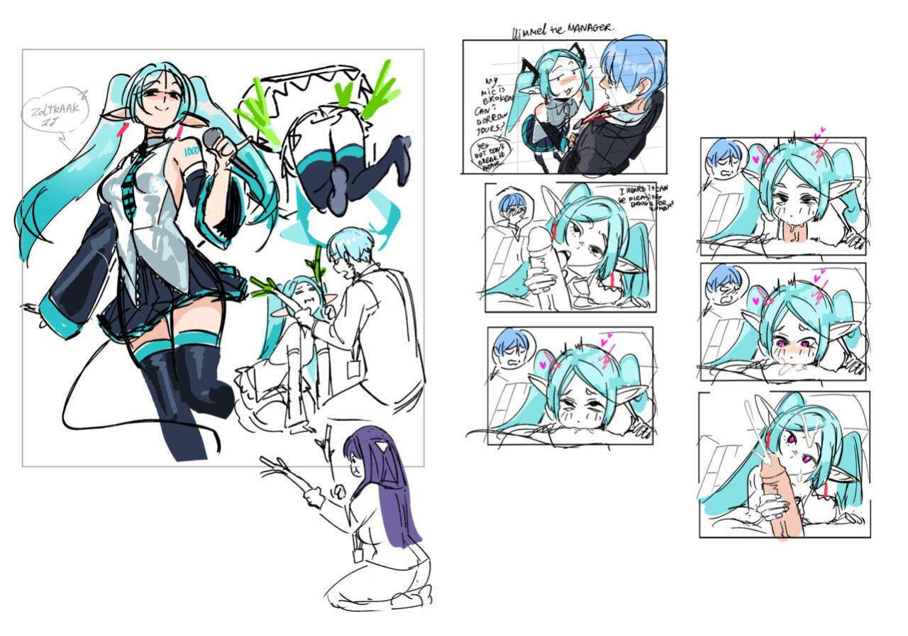 [Snegovski] Frieren Miku! (Sousou no Frieren x Vocaloid)