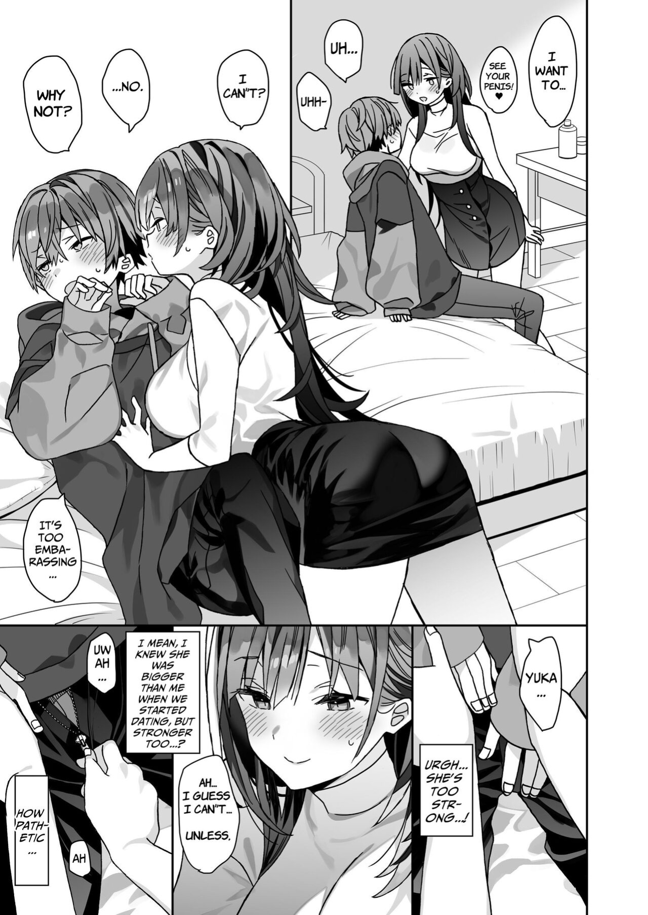[ciaociao (Araki Kanao)] Kogara na Otokonoko ga Dekai Onnanoko to H | Small Guy Has Sex With Big Girl [ApricotJam]