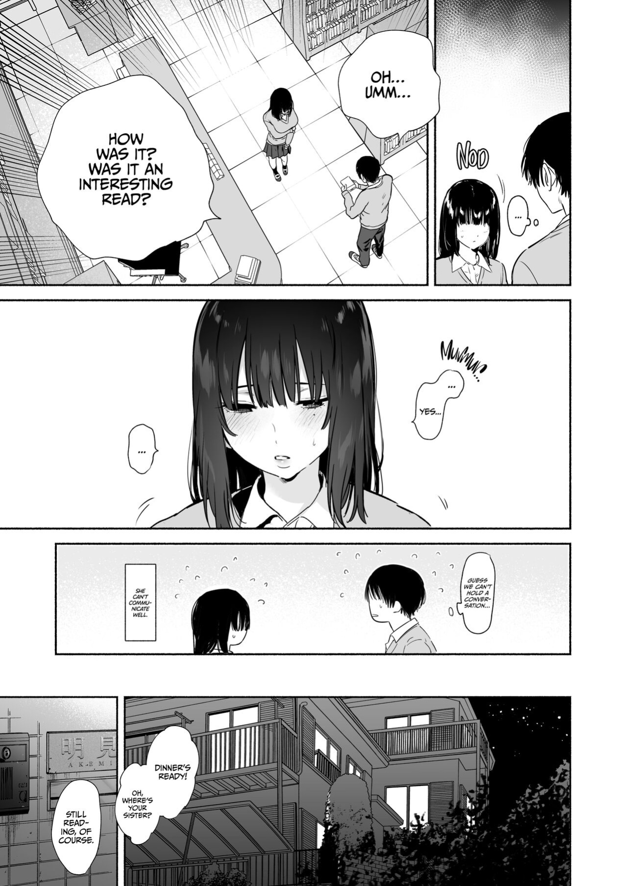 [Yuzuya (Yuzuha)] Mukuchi na Tosho Iin to Sex Zuke. | Addicted to Sex With a Taciturn Library Committee Member