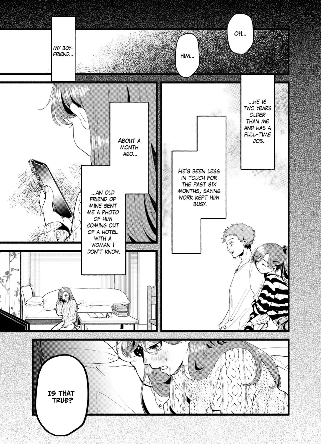 [THE Waidan (Oomi Suzu)] Boku to Mitosaka wa, Kyou dake Shinyuu ja Nai｜Just This Evening, We Are Not Best Friends [Pineo]