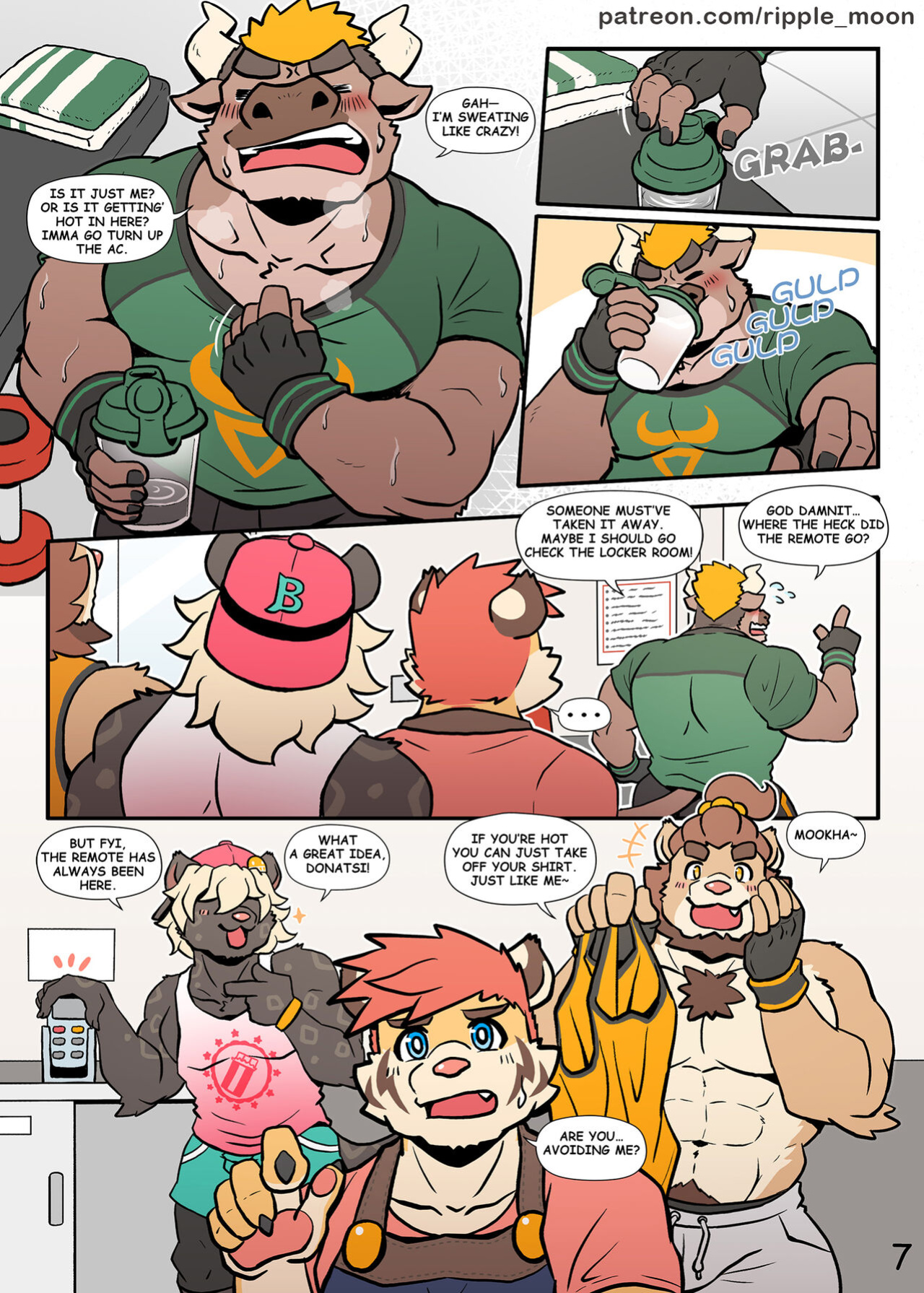[Ripple Moon] My Milky Roomie 2: Milk Bath (Flat Color) (Complete)