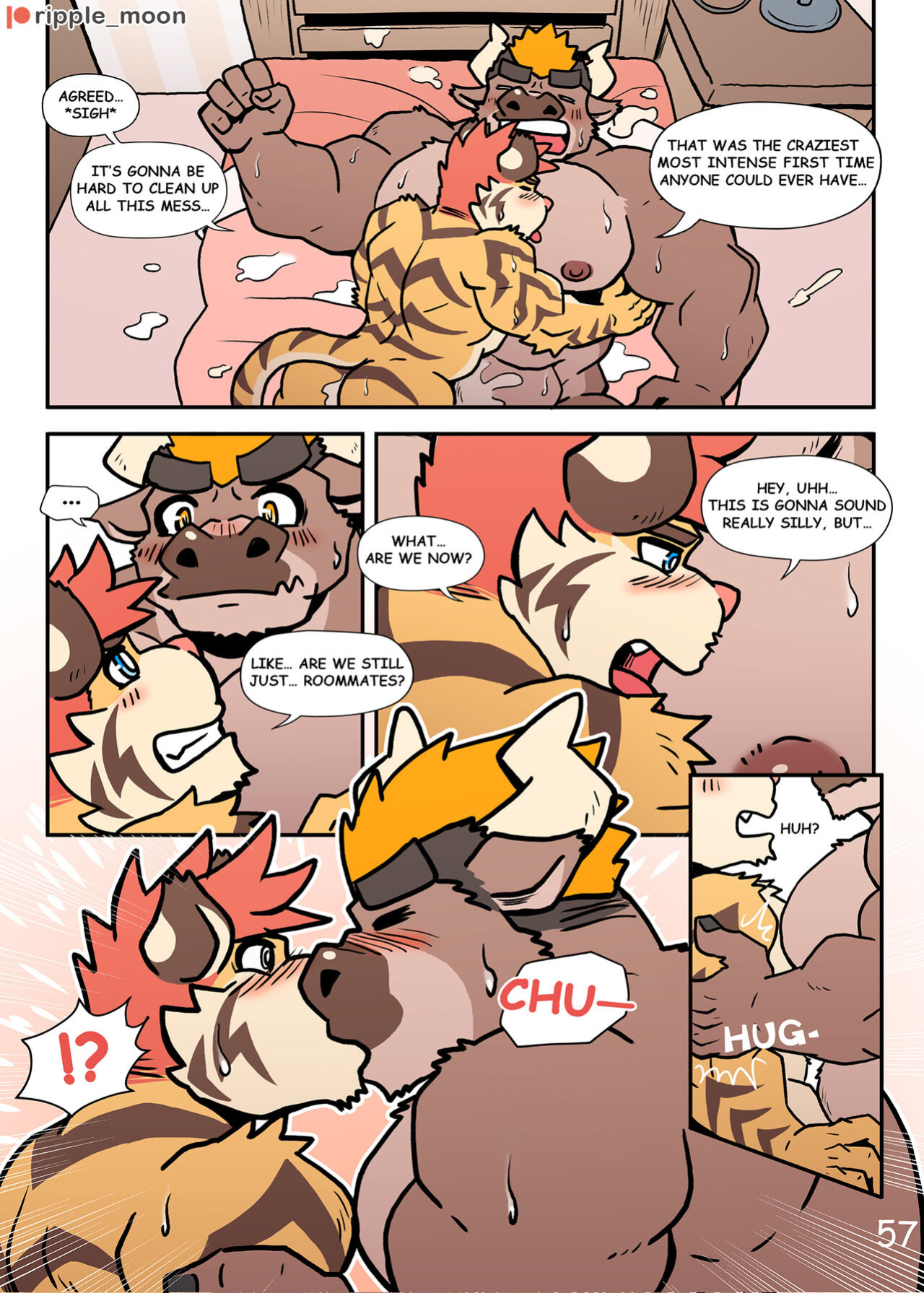[Ripple Moon] My Milky Roomie 2: Milk Bath (Flat Color) (Complete)