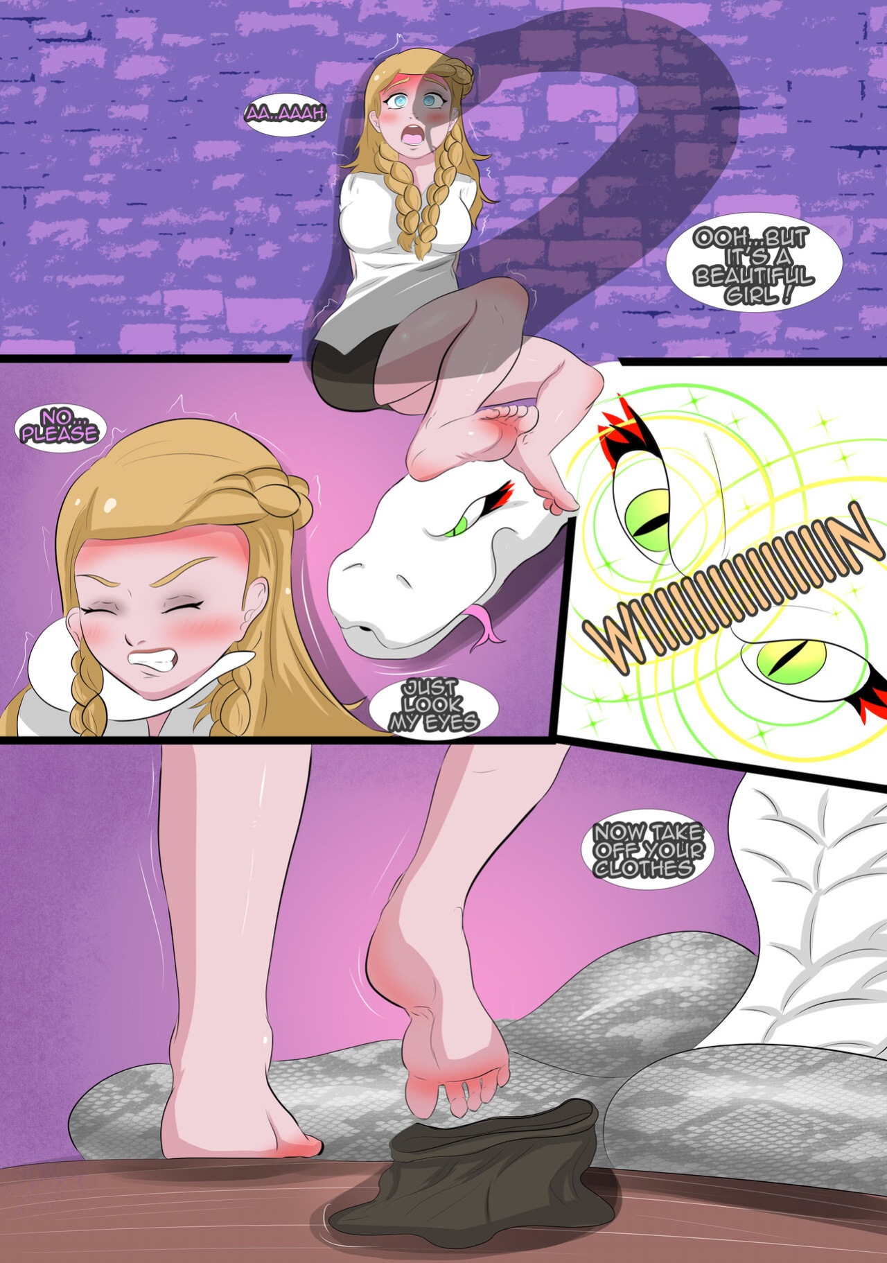 [Artofadam] Hogwards Mystery The White Snake [Uncensored]