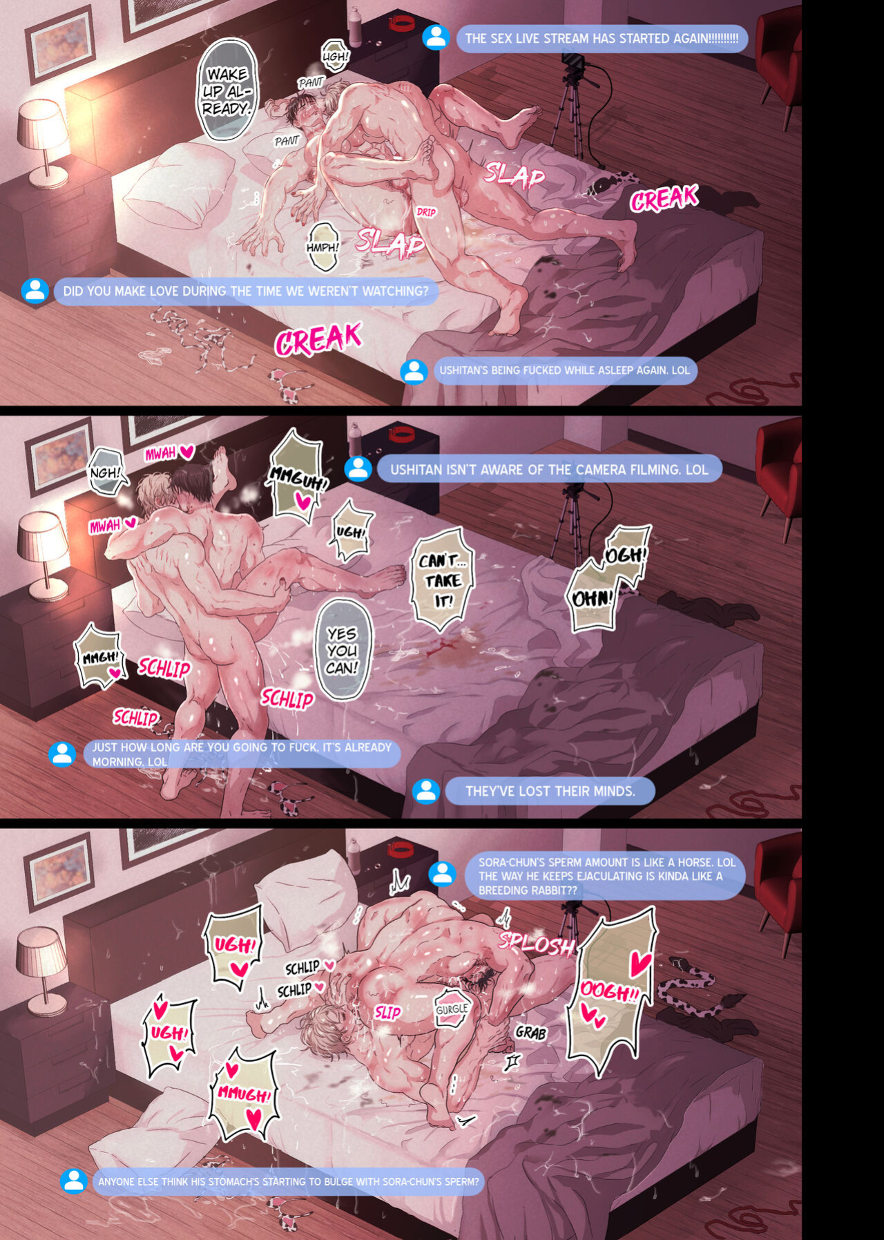 [cool aggression (Apapuri)] Popular Streamer's Live Streamed Sex