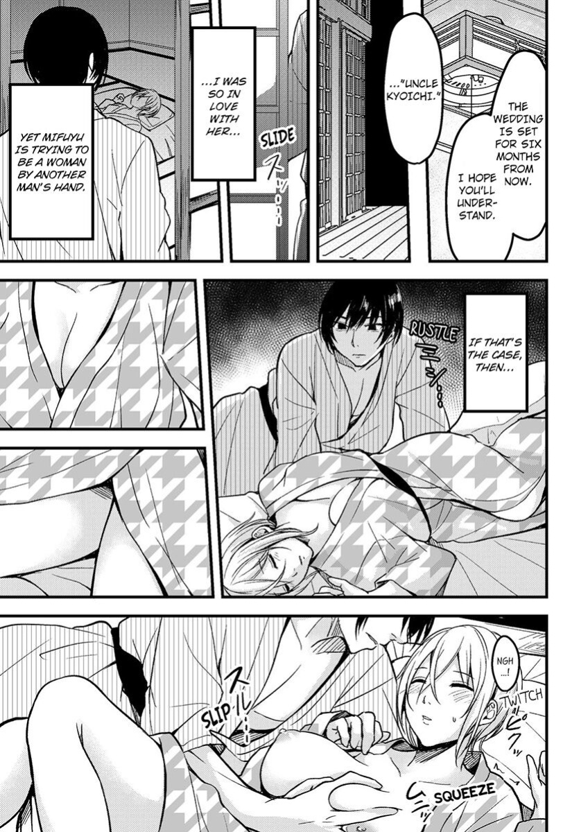 [Ajino Hiraki] Onegai… Mou, Ikasenaide… Shiki no Zenjitsu made Toshishita no Oji ni Dakare Tsuzuketa Watashi wa… 1-3 | Please… Don't Make Me Come Anymore… I Was Continuously Bedded by My Younger Uncle Until the Day Before My Wedding… 1-3