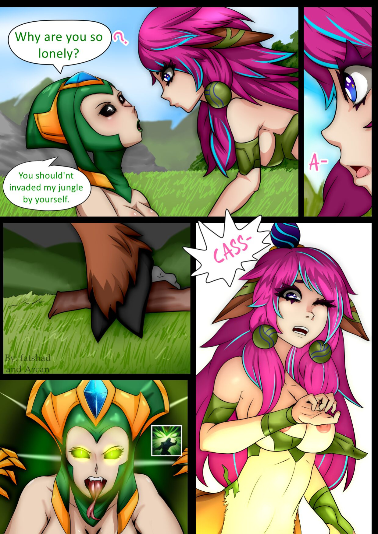 [Fatshad] Stone Kiss (League of Legends) [Uncensored]