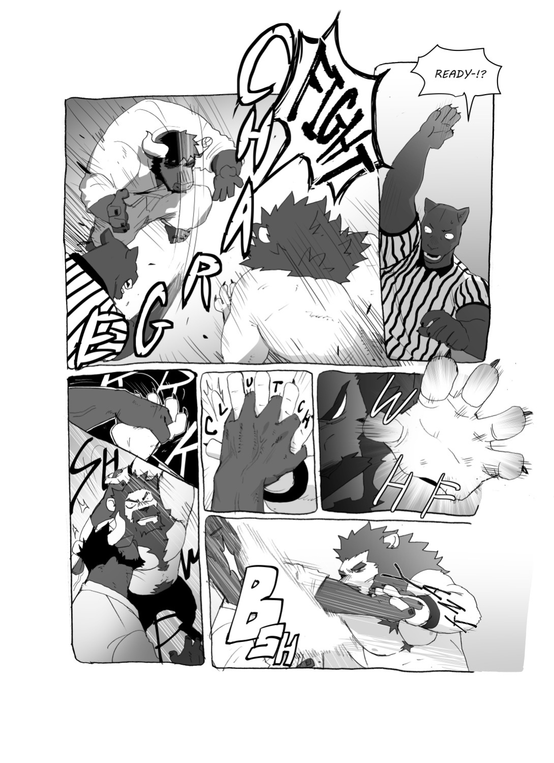 (Shinshun Kemoket 8) [Sagyouba NOMNOM (Nomifuki)] BHB Kemo Pro Magazine
