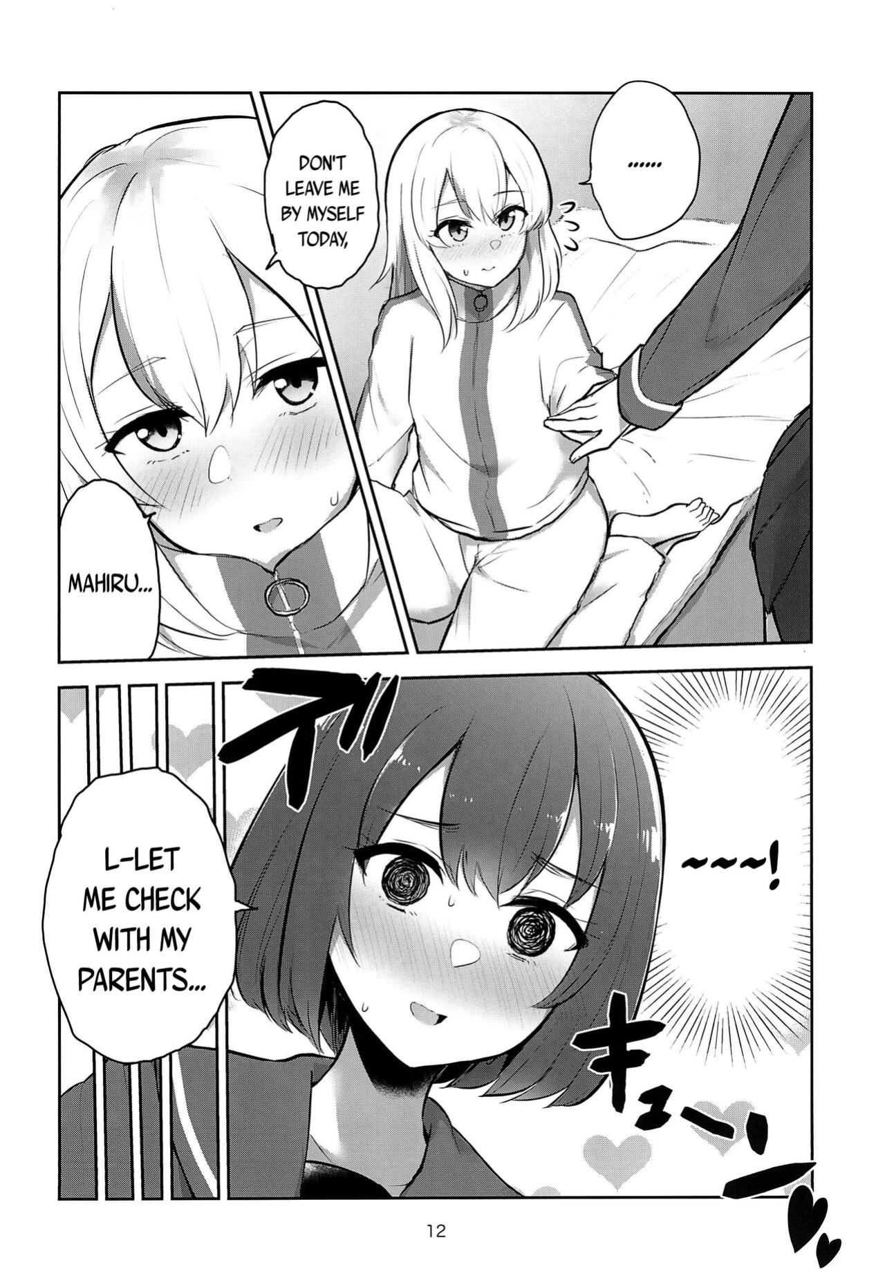 [Kyou Majo! (Uemura Navia)] Yoru no Sasoi wa Kotowarenai | Kano Can't Refuse Yoru's Temptation (Yoru no Kurage wa Oyogenai) [/u/ scanlations]