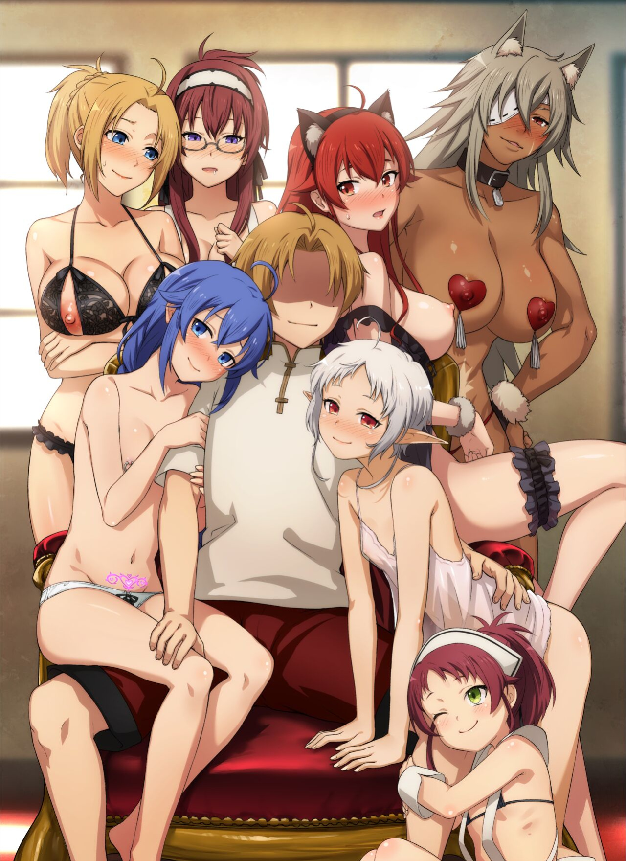 (C101) [Yamadaya (TokutokuP)] Fushoku Tensei ~Tamashii Kawattara Honki Dasu~ | Shameless Reincarnation - Cumming As Much As I Can After I Had My Soul Interchanged (Mushoku Tensei ~Isekai Ittara Honki Dasu~)