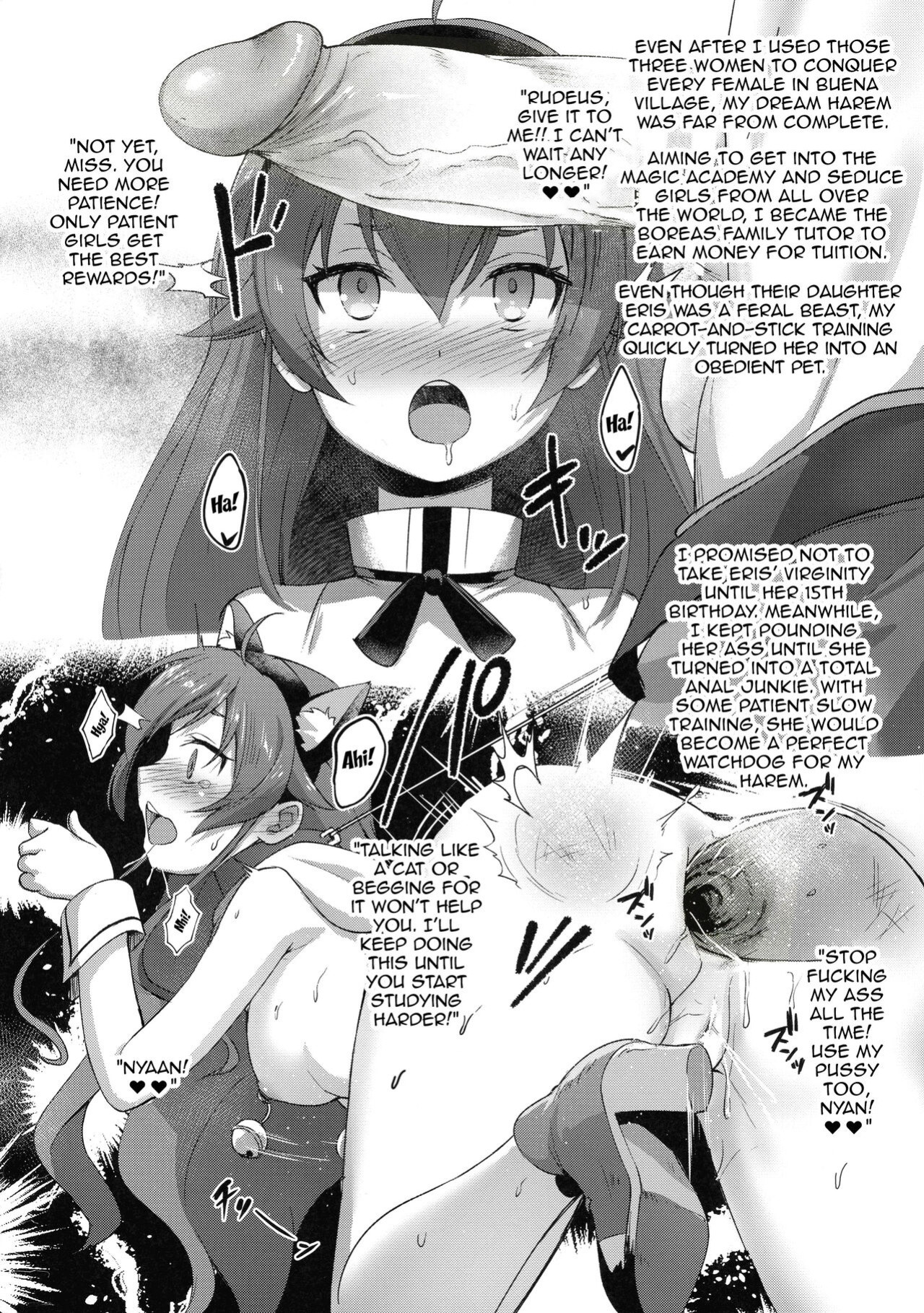 (C101) [Yamadaya (TokutokuP)] Fushoku Tensei ~Tamashii Kawattara Honki Dasu~ | Shameless Reincarnation - Cumming As Much As I Can After I Had My Soul Interchanged (Mushoku Tensei ~Isekai Ittara Honki Dasu~)