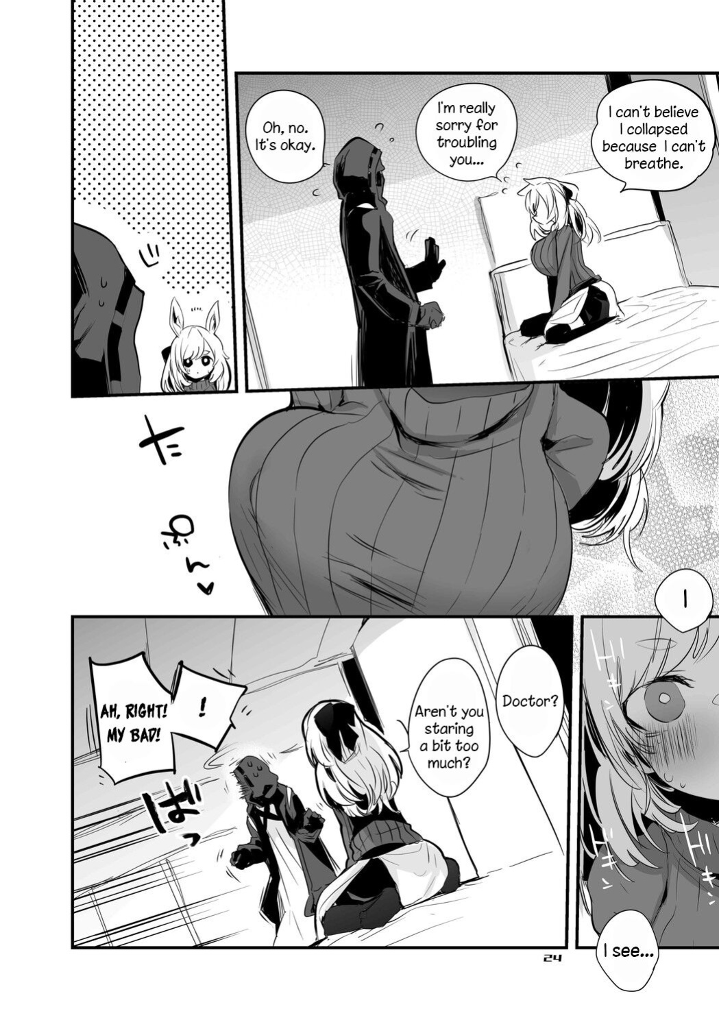 [Ringo Club] Hakobune Ero Matome Hon (Arknights) [DKKMD Translations]