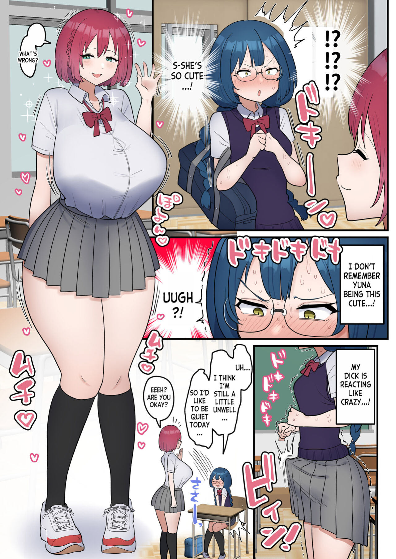 [Fence 14] Totsuzen Chinpo ga Haete Shimatta Majime Joshi, Tomodachi to Koubi Suru | The Serious girl Suddenly Grows a Dick and Fucks Her Friend [desudesu]